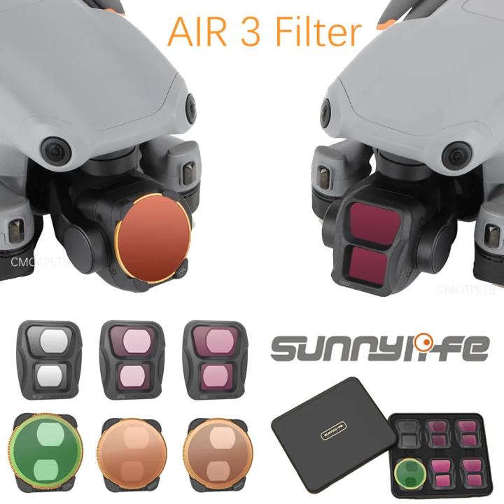 Filtro ND Sunnylife para DJI AIR 3 filtro CPL lente de vidrio óptico