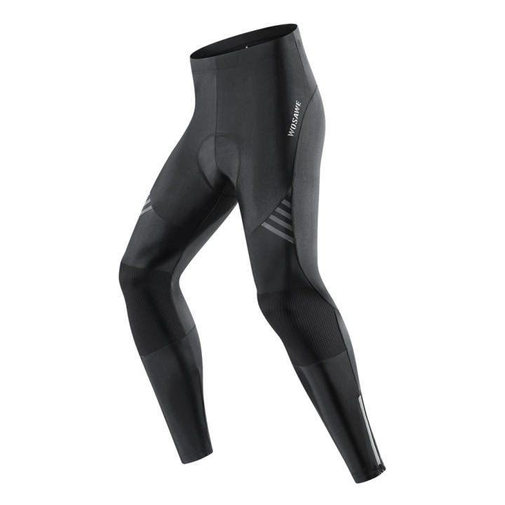 Wosawe Pantalones Largos De Ciclismo Para Hombre Mallas Acolchadas D