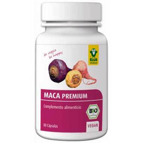 Raab Vitalfood Maca 80Cap Bio Sg Vegan Complemento Alimenticio Miravia