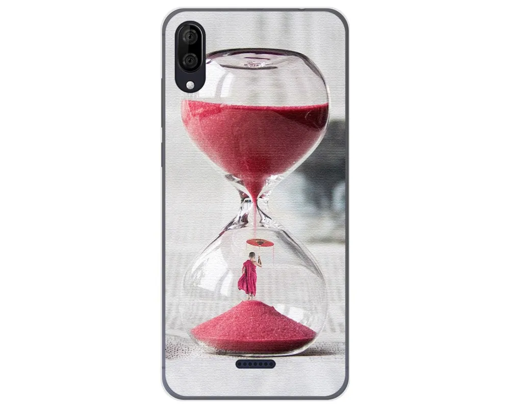 Funda Gel Tpu para Wiko Y80 diseño Reloj Dibujos Miravia