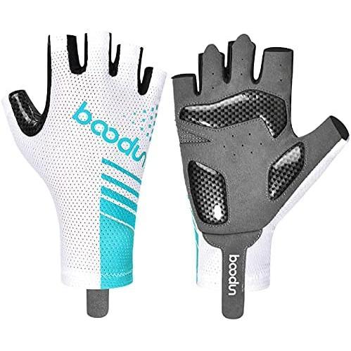 Guantes De Bicicleta De Ciclismo De Carretera MTB De Medio Dedo Boodun