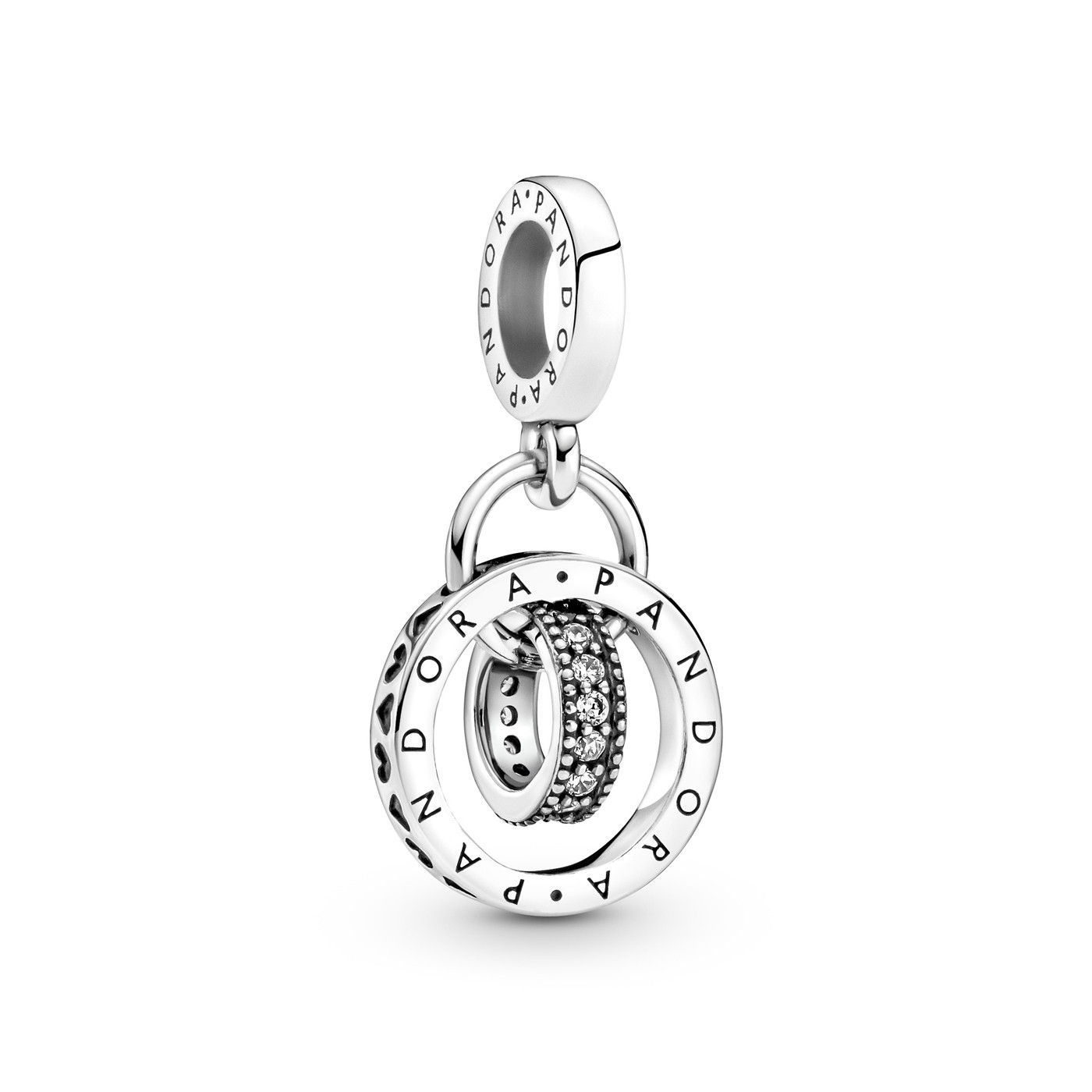 Charm Colgante Pandora Círculos Logo 799490C01 Miravia