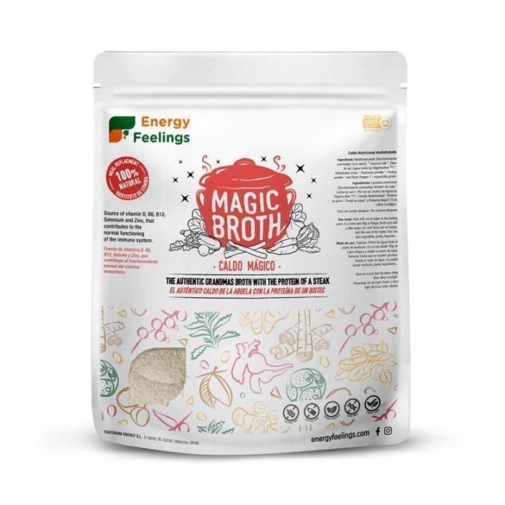 Energy Feelings Caldo Proteico Nutricional Magic Broth 500g Comida