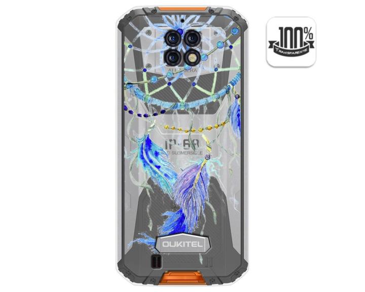 Tumundosmartphone Funda Gel Transparente Oukitel Wp Dise O Plumas