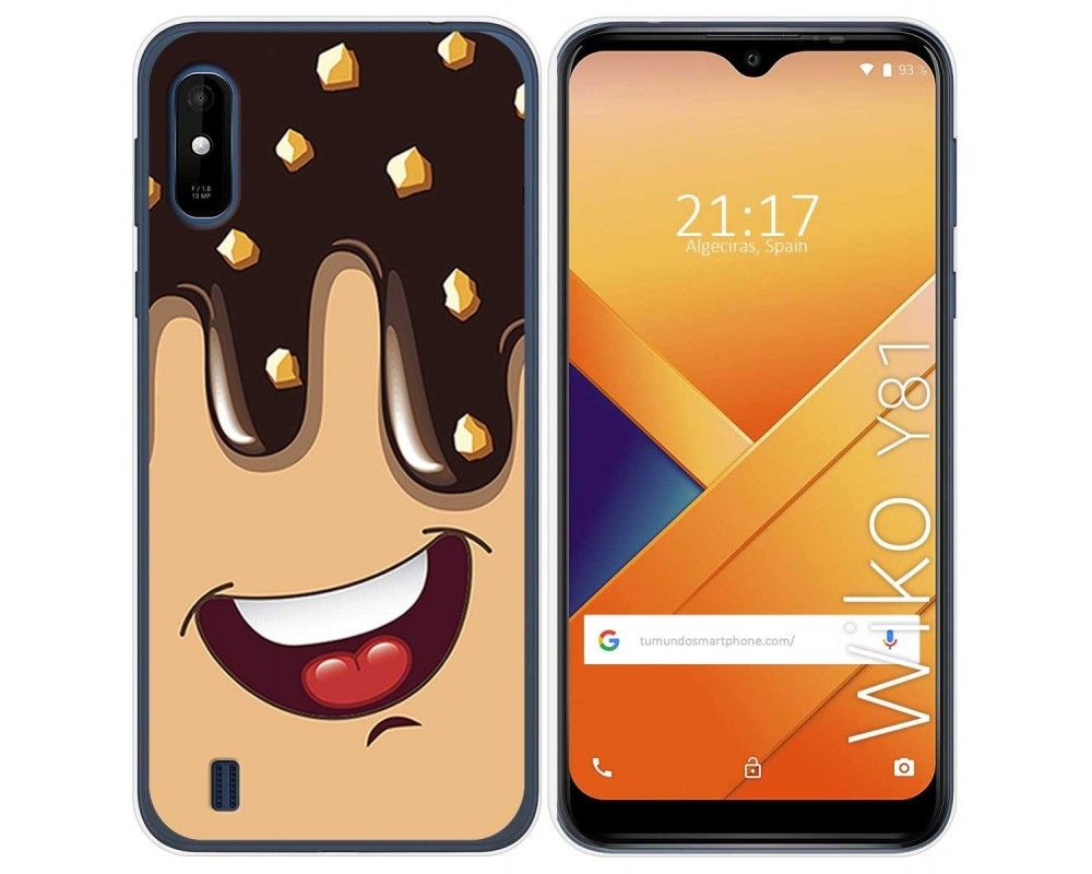 Funda Gel Tpu Para Wiko Y Dise O Helado Chocolate Dibujos Miravia