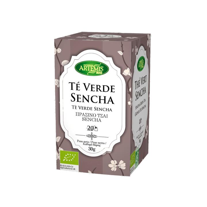 Té Verde Sencha ECO BIO 20 Filtros Saborea la Esencia del Té Verde en