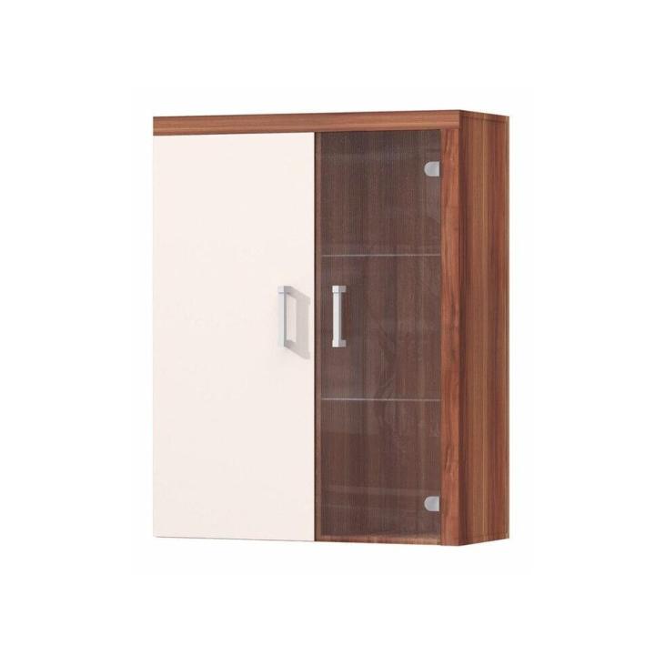 Vitrina Toledo E102 Muebles ES Con Puertas Plum 90 X 111 X 35cm