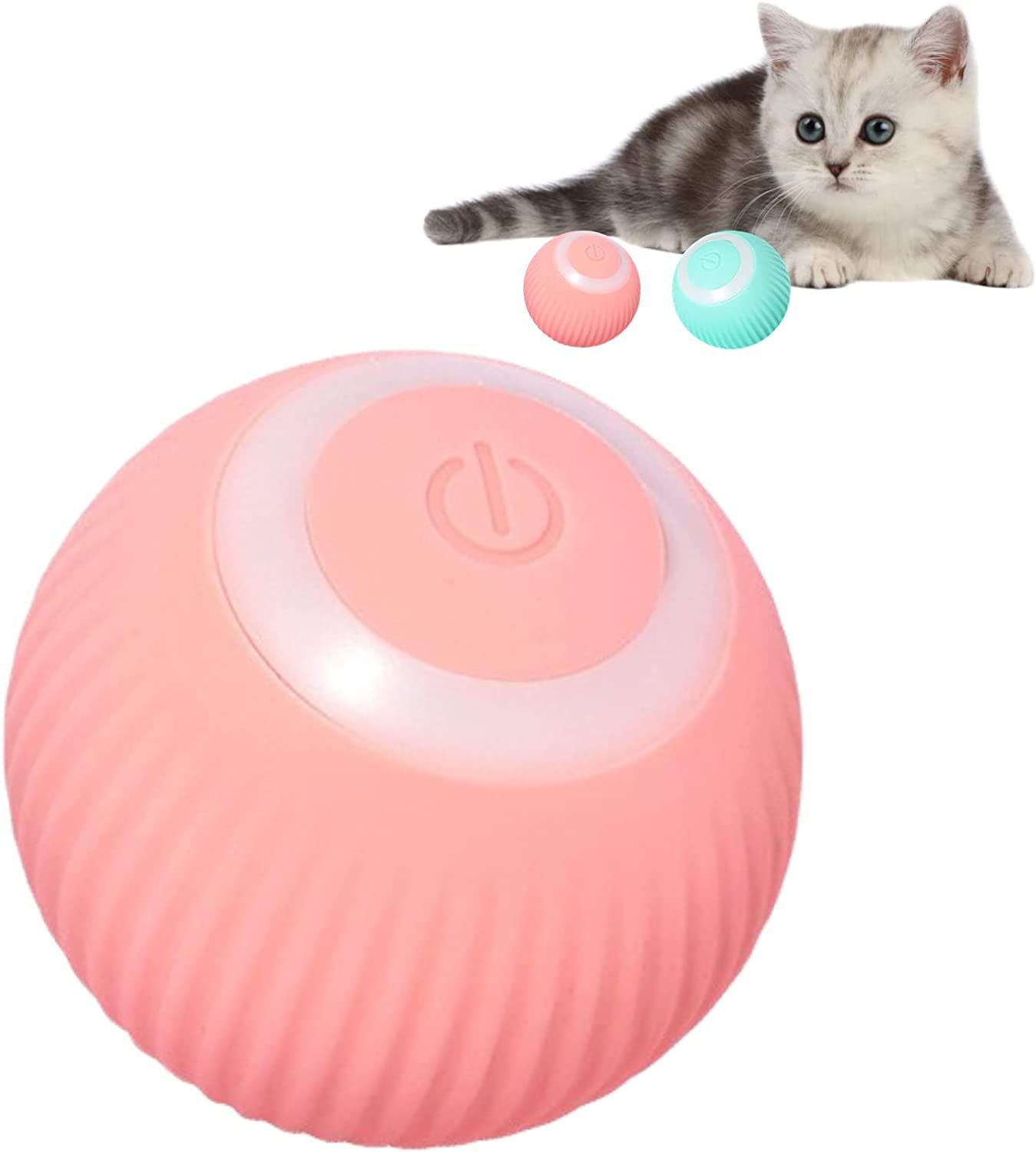 ATUBAN Pelota De Juguete Interactivo Inteligente Para Gato Pelota