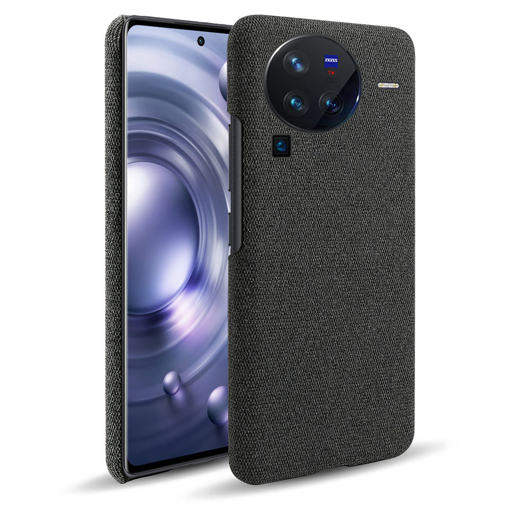 Funda De Tela Premium Suave Y Antideslizante Para Vivo X Pro