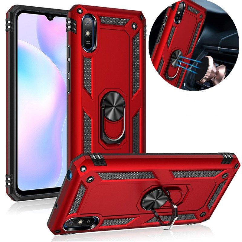 Funda A Prueba De Golpes Para Xiaomi Redmi 9 Carcasa Trasera De