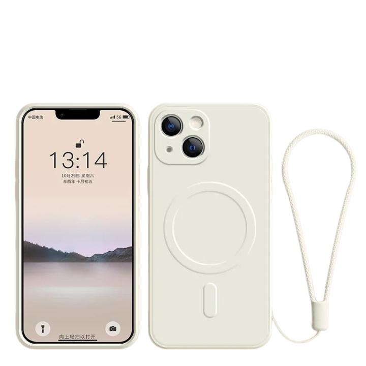 Funda de silicona líquida para iPhone 15 11 13 12 14 Pro Max Mini