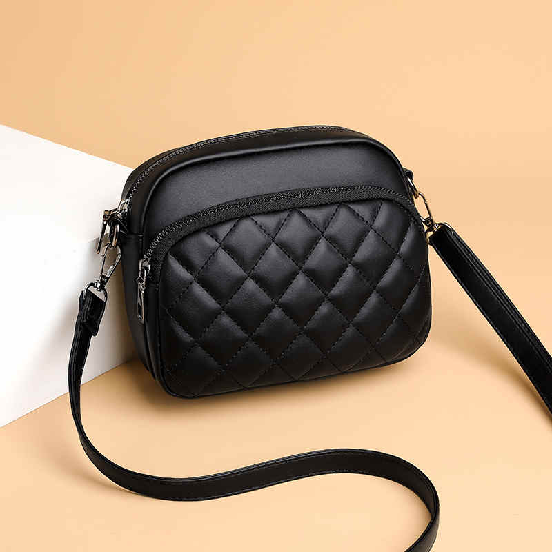Bolso Momia De Prada En Celosía De Diamantes (Reacondicionado
