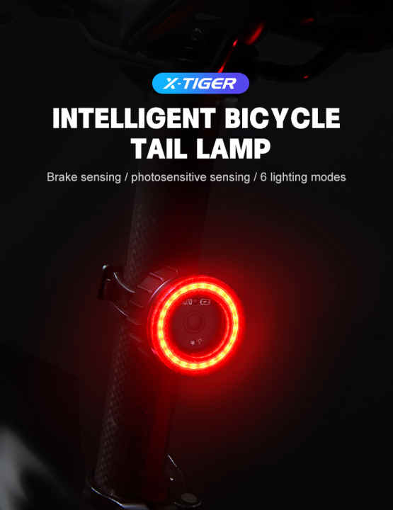 X-TIGER-casco de bicicleta con luz LED trasera para adulto, accesorio  ligero y transpirable, modo Dual, 58-62cm