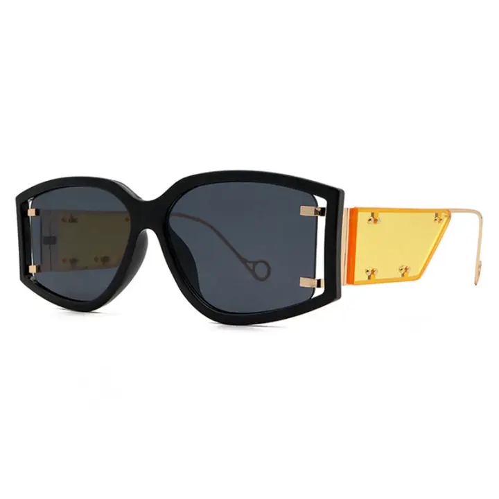Gafas De Sol con montura grande para hombre y mujer, lentes cuadradas De  lujo, Estilo Vintage, a la moda, 2021