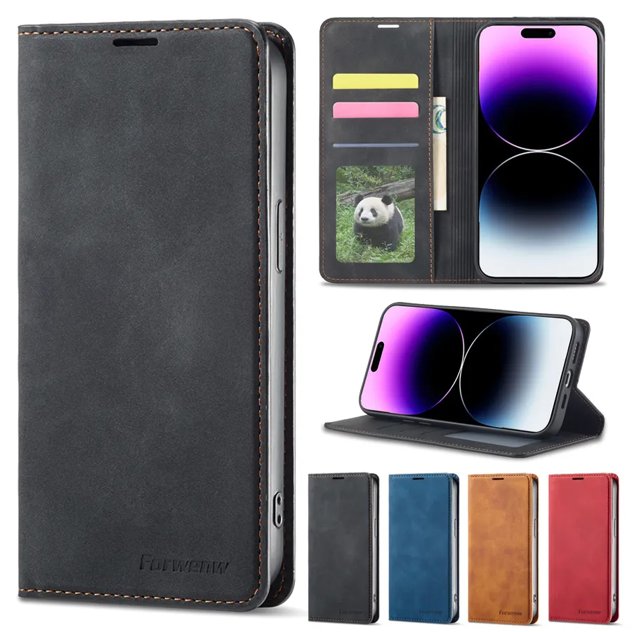 Gentlestache Funda De Cuero Para IPhone 17 16 15 14 Pro Max Y Plus - Funda Con Clip Para Cinturón Para Teléfono Celular S25 S24 Ultra Y Plus - Bolsa De - Foto 9