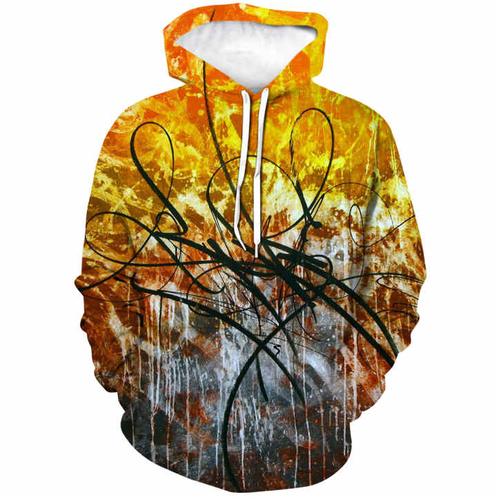 LAOLIUSN Sudadera Hipster Hip Hop Urbana Para Hombre, Diseño De Graffiti, Arte Callejero, Sudadera Con Capucha Divertida, Gris