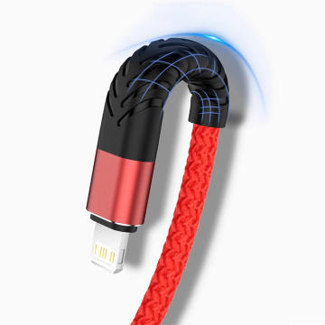 1m 2m 3m Cable USB Para iPhone Lightning Cargador De Datos De Carga Rápida  Largo 1 2 3 Metros