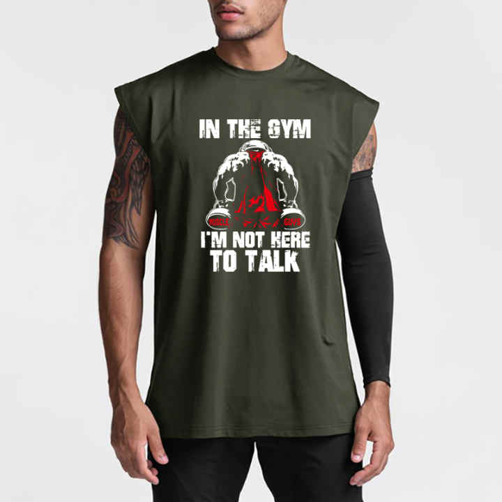 Camiseta de tirantes de Fitness para hombre, ropa de culturismo para  gimnasio, Chaleco Ajustado de malla