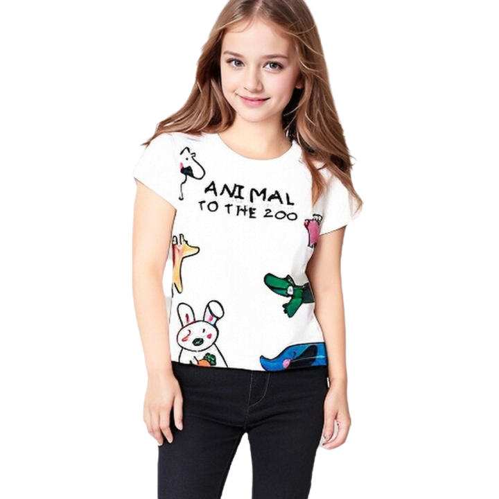Camiseta Infantil Mr-Beast Con Diseño De Gato Y Rayo - Manga Corta, Algodón Suave, Para Niños Y Niñas De 3 A 13 Años