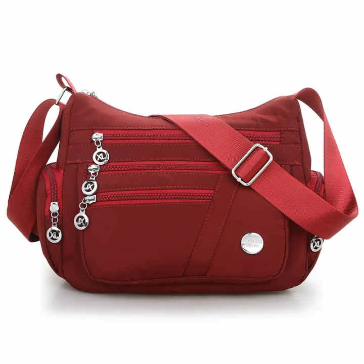 Bolso Bandolera Casual Con Múltiples Bolsillos Para Mujer, Para Viajes, Senderismo, Diario, Para La Escuela, Gy2, Talla única
