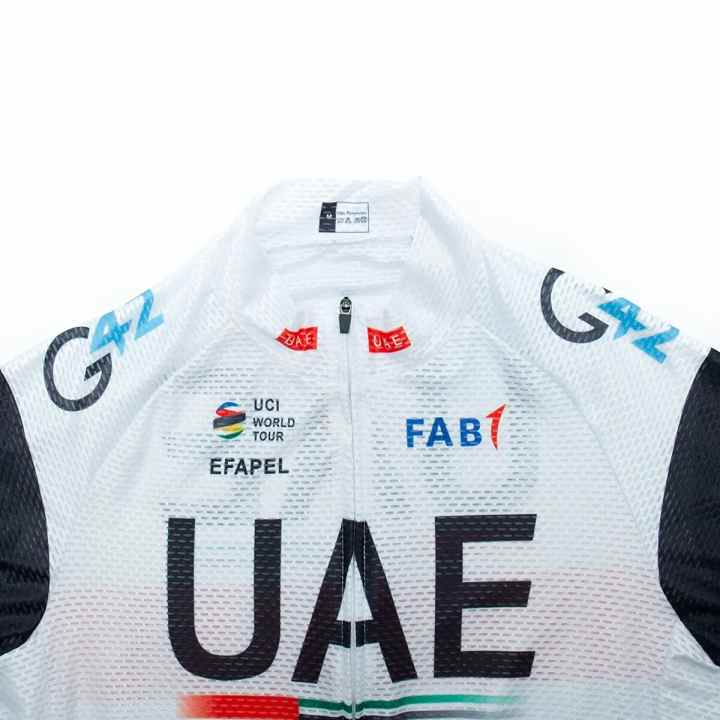 Conjunto de ropa de ciclismo del equipo UAE para hombre, Maillot