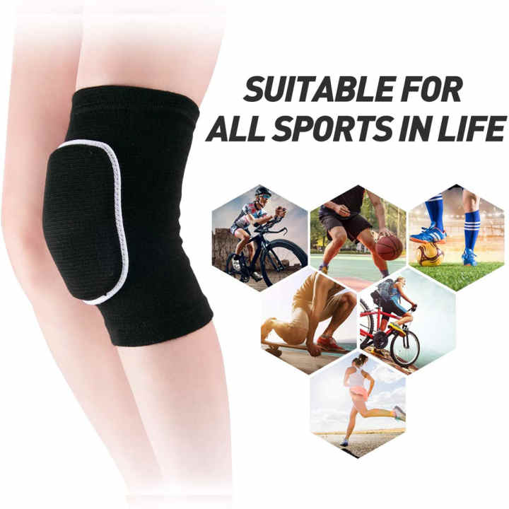 Comprar 1 rodilleras deportivas para mujeres y hombres, rodilleras de  esponja ajustables y transpirables, rodillera profesional para aliviar el  dolor en las articulaciones, fútbol, ​​yoga, danza