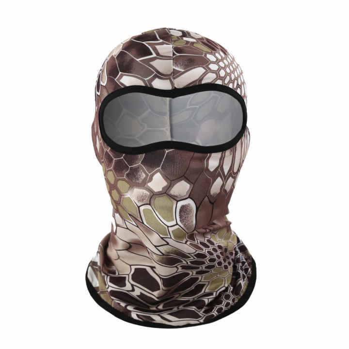 Pasamontañas táctico de camuflaje, máscara facial completa, Wargame CP,  sombrero militar, caza, ciclismo, ejército, Multicam, Bandana