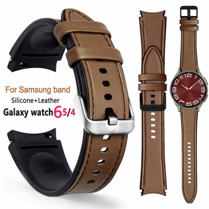 Correa De Silicona Para Samsung Galaxy Watch 6 Classic 43MM 47MM Watch 5  Pro 45MM Watch 6 5 40MM 44MM Correa De Pulsera Con Hebilla Magnética De  8,47 €