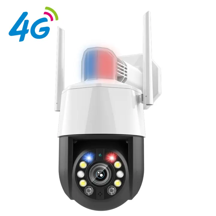 Cámara de video vigilancia 3G 4G PTZ de sistemas de monitoreo de seguridad  inalámbrica