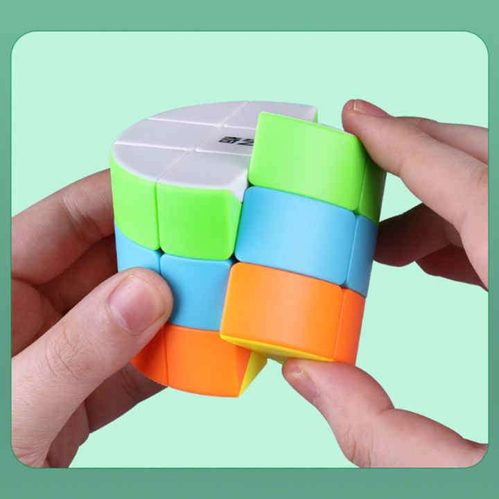 Fidget Toys Cubo Mágico 3x3 Cilíndrico