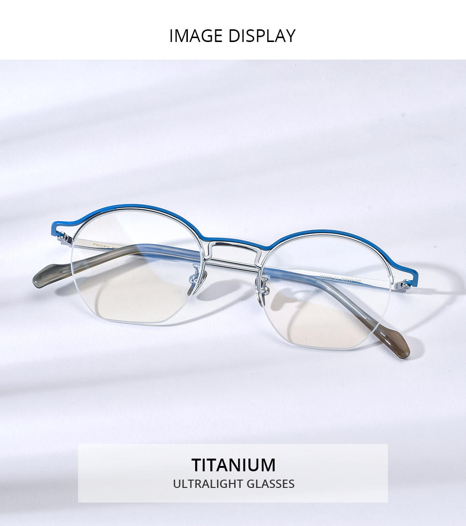 Fonex Montura De Titanio Lentes Opticos Hombre FONEX Montura De