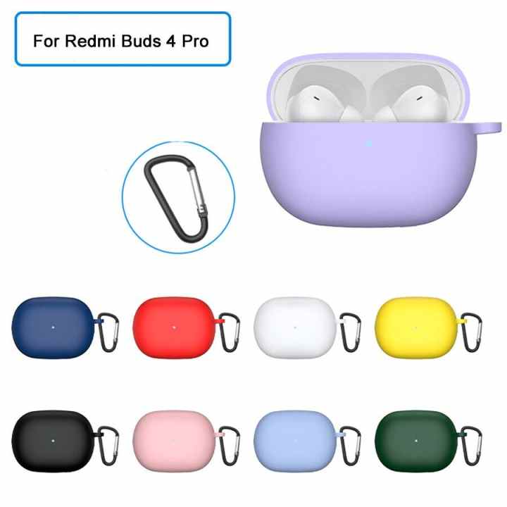 Funda de silicona suave para auriculares Xiaomi Redmi Buds 4 Pro