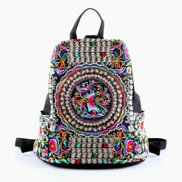 mochilas mujer etnica Miravia