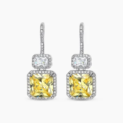 Pendientes De Gato En Cristal Con Zirconia Cúbica - Joyería Hipoalergénica Para Mujeres Y Niñas, Regalo Lindo Y Brillante Para Oídos Sensibles