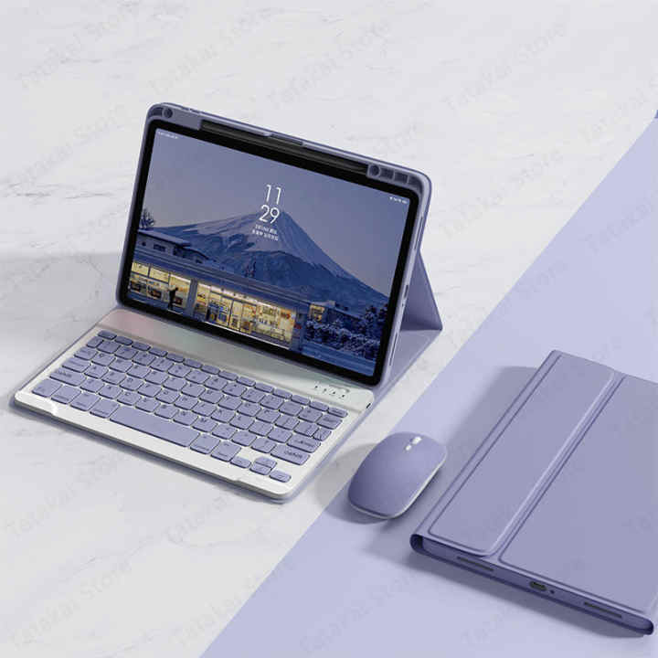 Teclado de tableta con portalápices, funda para Xiaomi Pad 6, Mi Pad 6 Pro, 11  pulgadas, cubierta magnética 2023, teclado español