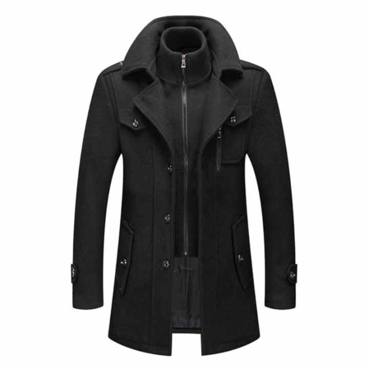 Chaqueta cortavientos impermeable para hombre y mujer, abrigo grueso de  lana para senderismo y montañismo, 3