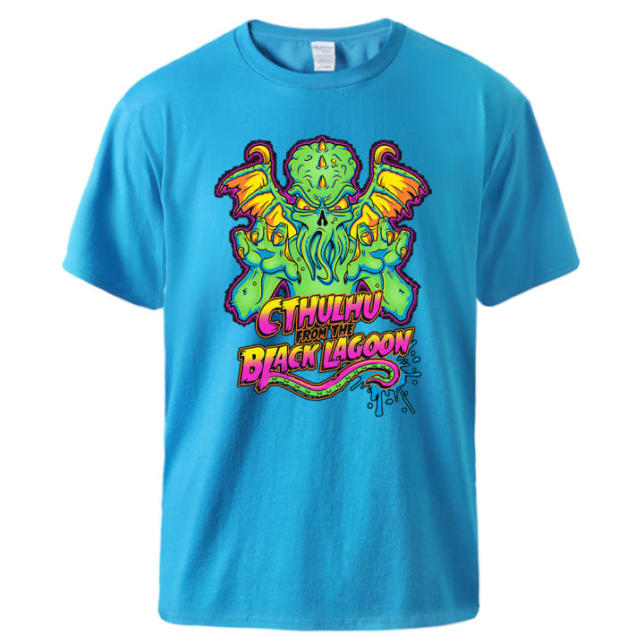 Urban Backwoods Cthulhu Runes Camiseta De Hombre T-Shirt Negro