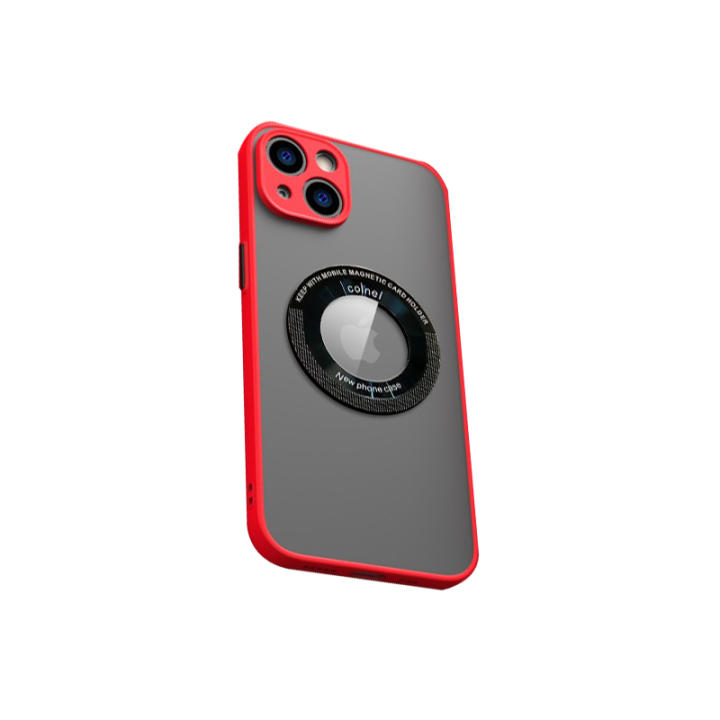 Funda Magnética Transparente De Lujo Para IPhone 14 Plus 13 12 Pro Max