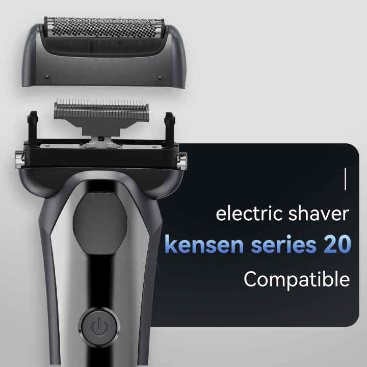 Cabezal de repuesto para afeitadora Kensen S20, cuchillas de corte  flotantes 3D para BG-7183, máquina de afeitar para Barba