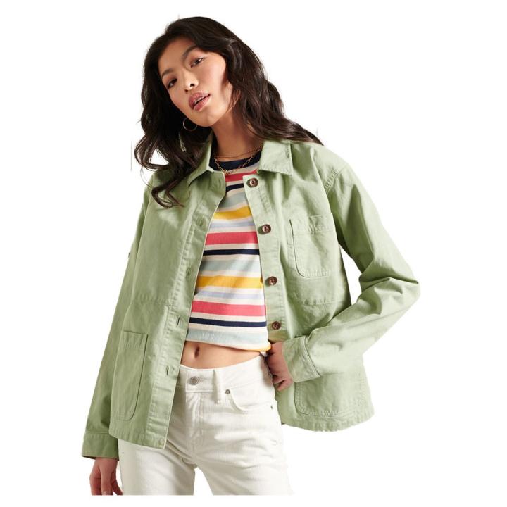 Ropa mujer Chaquetas Superdry Chaqueta Chore Verde | Miravia