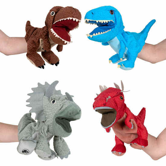 Peluche Dinosaurio Jurassic World 22 Cm Con Sonido - Triceratops