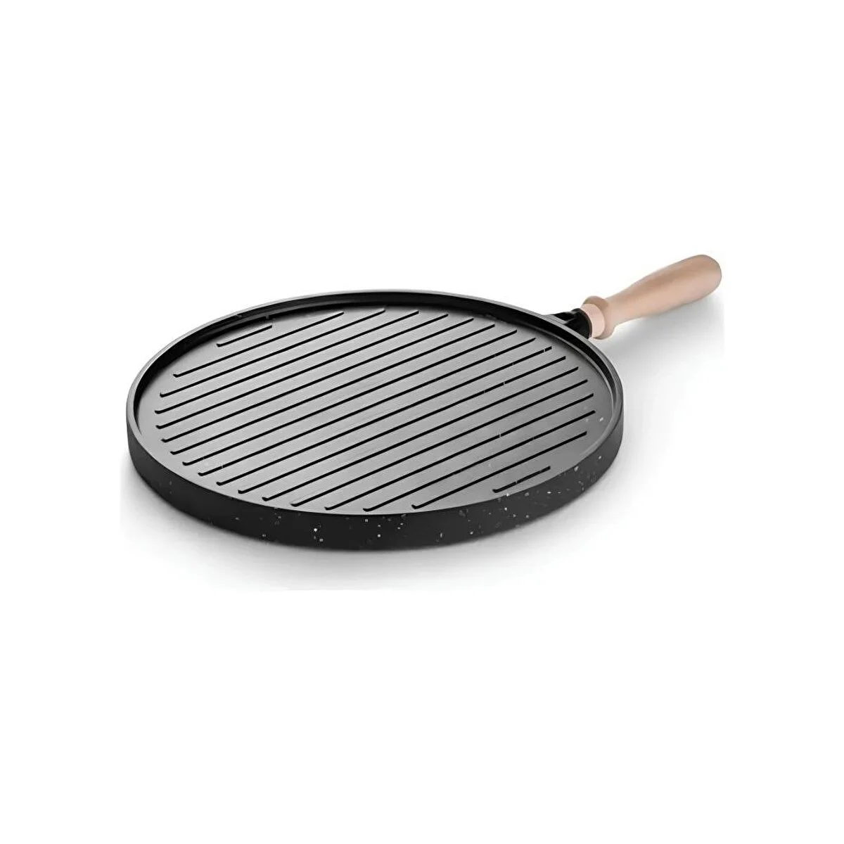 Bandeja Teffo 3 en 1 para verter granito doble cara - Bandeja para parrilla - Bandeja para tortitas - Bandeja para crepes - 35 cm - SARTEN