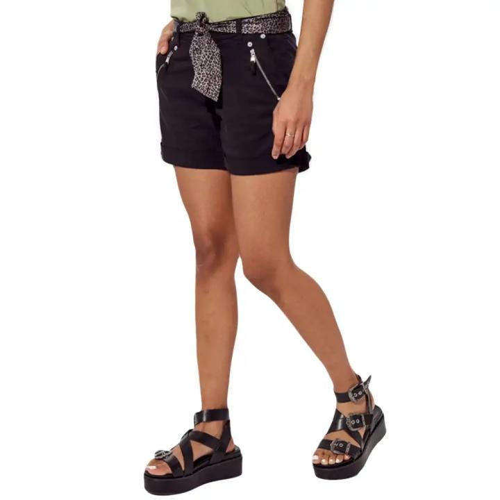Short Fille Kaporal Romy - Denim Confortable Taille 14 Ans | Style Décontracté Trendy