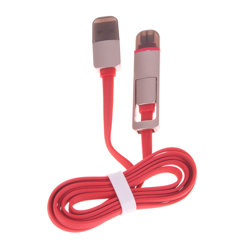 DAM. Cable 2 en 1 Rojo Miravia