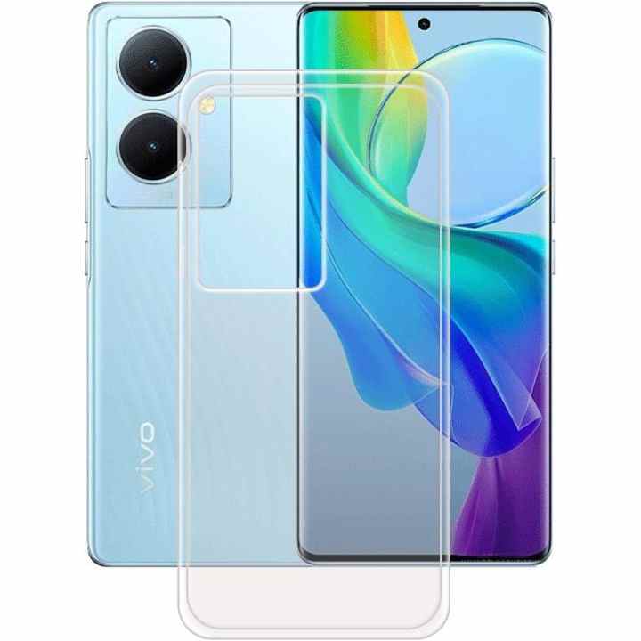 UPLAI Coque Pour Vivo V29 Lite 5G / Y78 - Ultra Fine Antichoc - Design Galvanisé Doré Blanc - TPU Souple