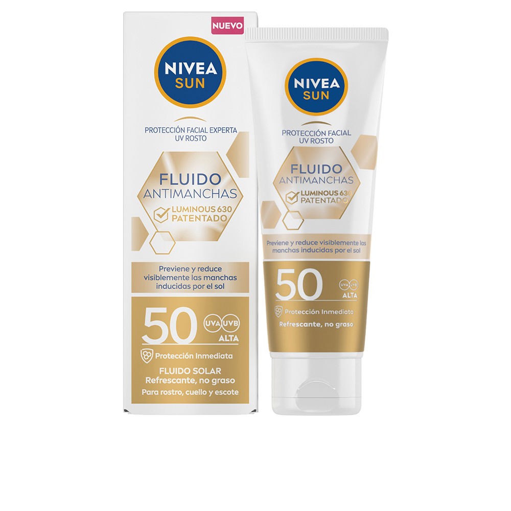 Fluido facial anti-manchas Nivea Sun SPF50 por sólo 13,06€ ¡¡42% de descuento!!