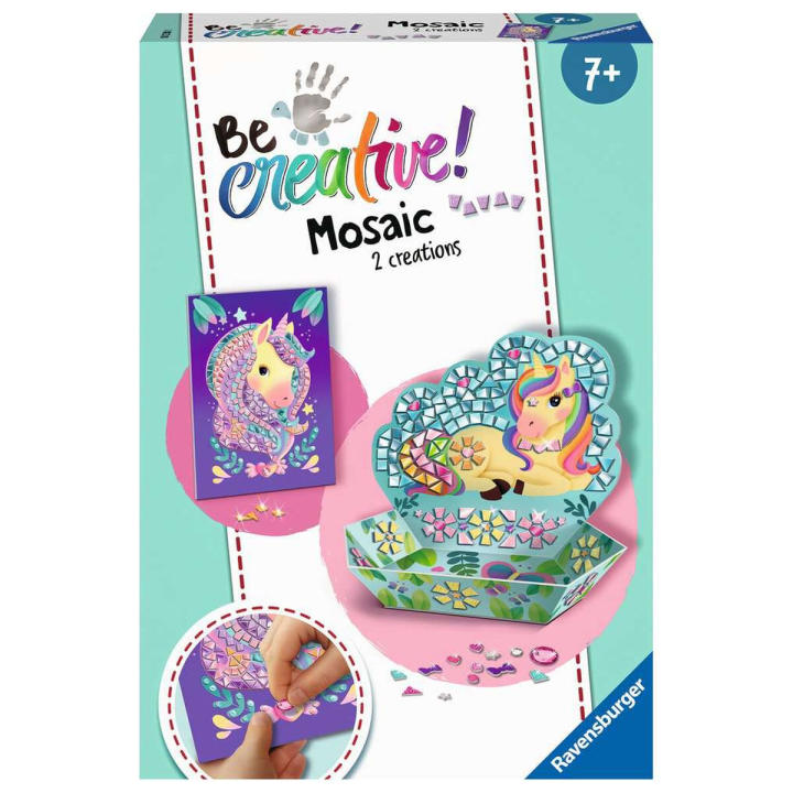 Ravensburger 18341 - Primo Mosaico Junior Mosaic Pony, Gioco Didattico
