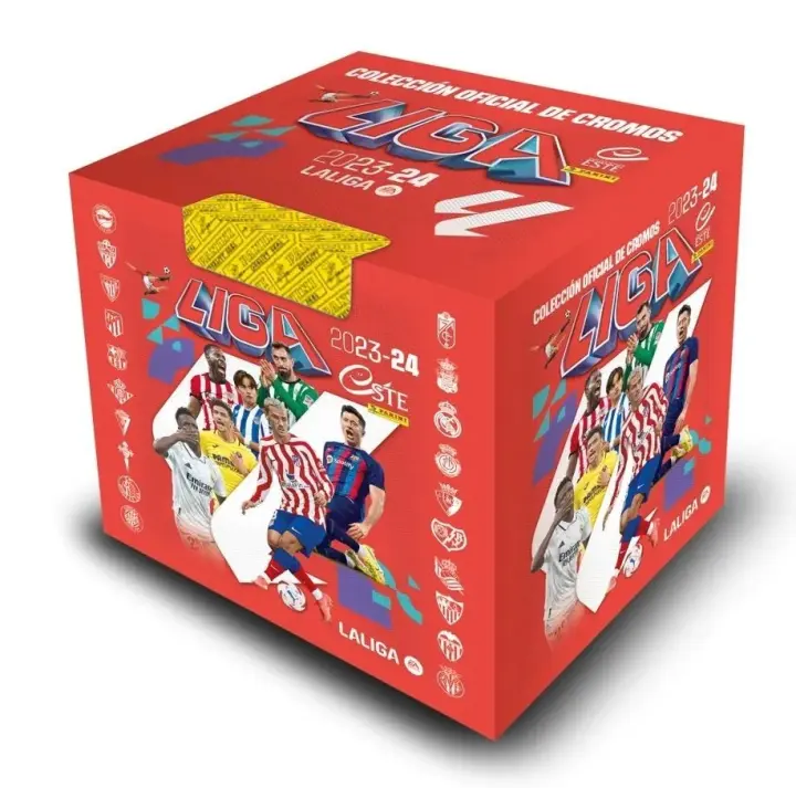 Album + Caja 24 sobres Megacraks Liga 2023-2024 (Panini) : :  Juguetes y juegos