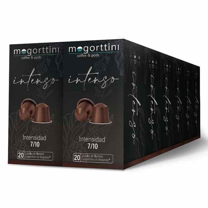 ESPRESSO MOGORTTINI, COMPATIBLES CON NESPRESSO PROFESIONAL 50 CÁPSULAS