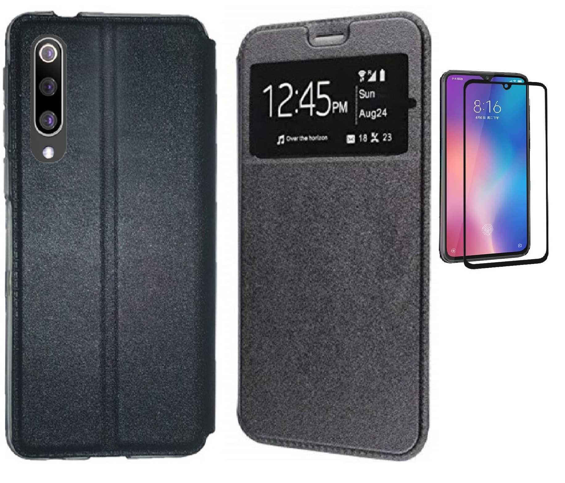 MOBESV Custodia Per Xiaomi Mi 9 Lite, Cover A Libro Magnetica Custodia In Pelle Per Xiaomi Mi 9 Lite, Elegante Blu - Foto 10